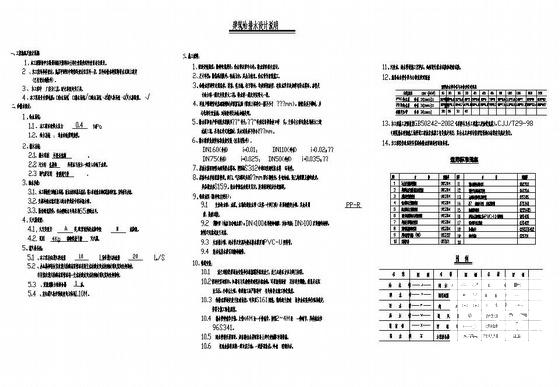 给排水设计施工说明 - 3
