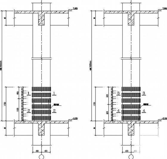 框架柱加固图纸 - 2