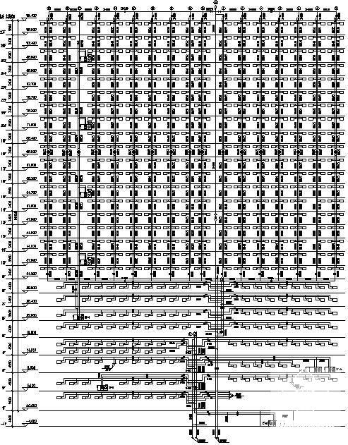 62029平米27层大厦空调通风施工图纸 - 3