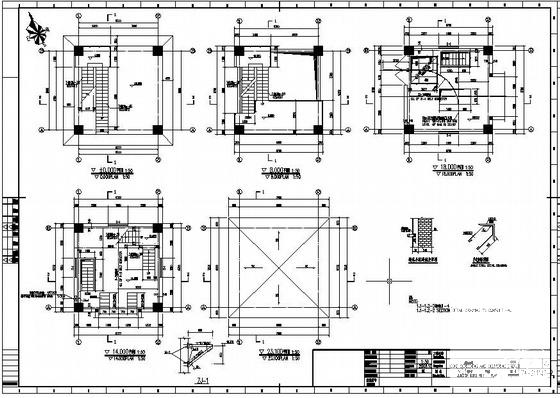 原料准备系统转运站结构设计施工图纸 - 1