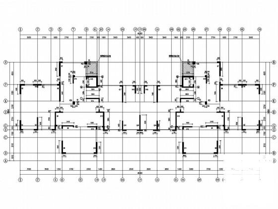 四栋28层剪力墙结构住宅楼结构施工大样图 - 3