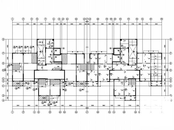 四栋28层剪力墙结构住宅楼结构施工大样图 - 4