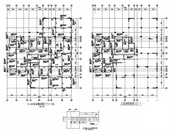 6层剪力墙结构住宅楼结构施工图纸（高23米） - 4