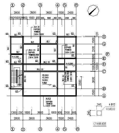 建筑结构施工图纸 - 1