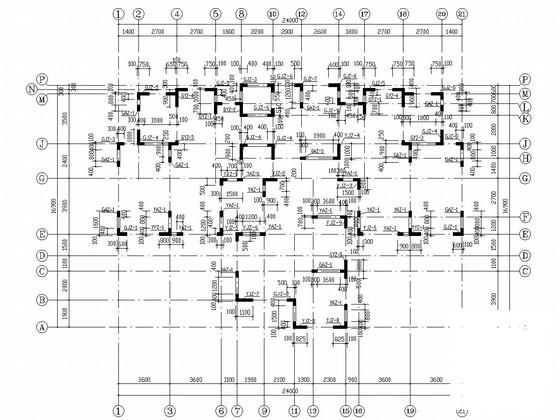 13层剪力墙结构住宅楼结构施工图纸 - 1