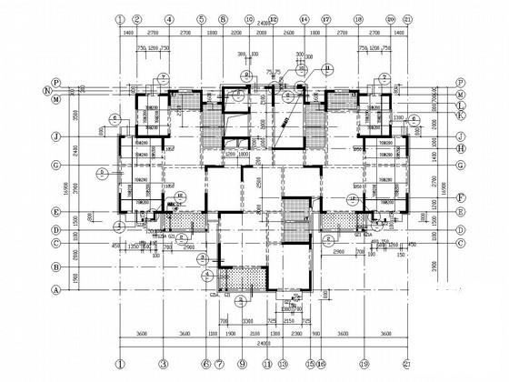 13层剪力墙结构住宅楼结构施工图纸 - 2