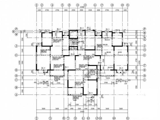 13层剪力墙结构住宅楼结构施工图纸 - 3