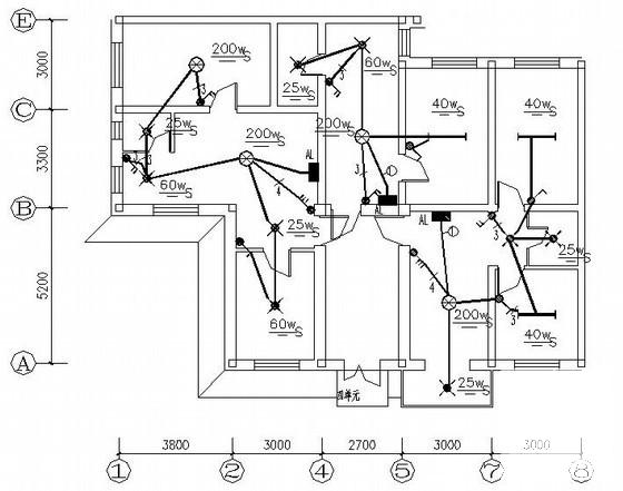 住宅楼电气设计图纸 - 3