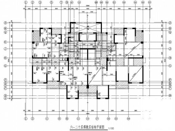 高层住宅结构图纸 - 3