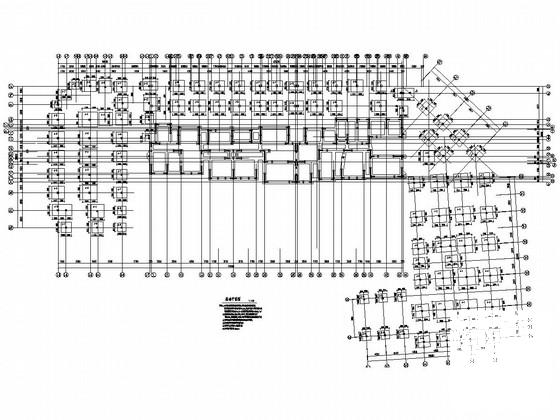 18层剪力墙结构商住楼结构施工大样图 - 1