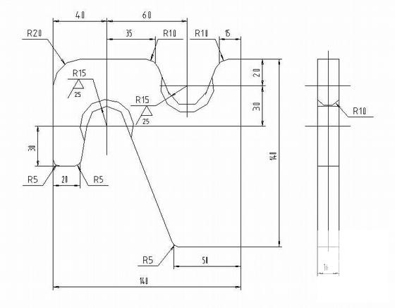 ZGS9-H-800密封式组合变压器全套箱体大样图 - 4