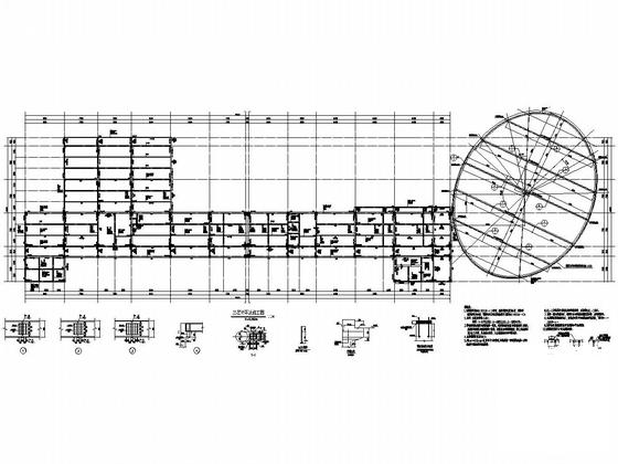 框架办公楼结构施工 - 5