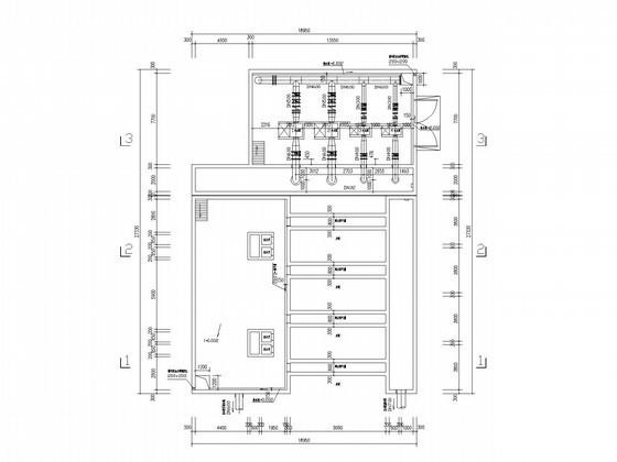 2万吨水厂翻板阀滤池施工图纸 - 1