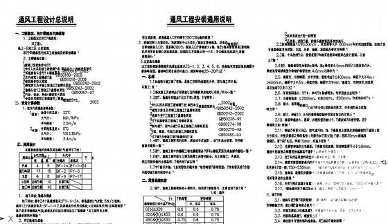 排烟设计图纸 - 1