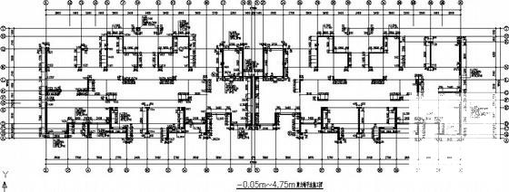 33层纯剪力墙住宅楼结构CAD施工图纸（7度抗震） - 1