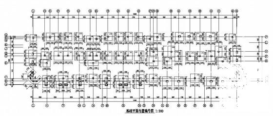 6层独立基础框架住宅楼结构CAD施工图纸（跃层） - 3