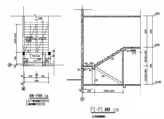 地下2层地上18层剪力墙商住楼结构CAD施工图纸（筏型基础7度抗震）(平面布置图) - 4