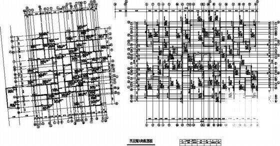 旧城改造15层框支剪力墙安置房结构CAD施工图纸 - 1