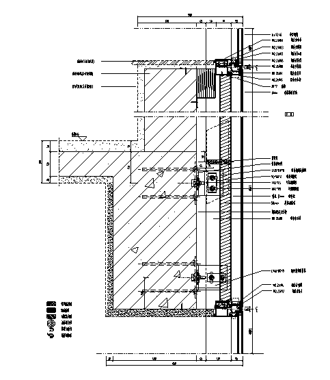 框玻璃幕墙节点大样 - 3