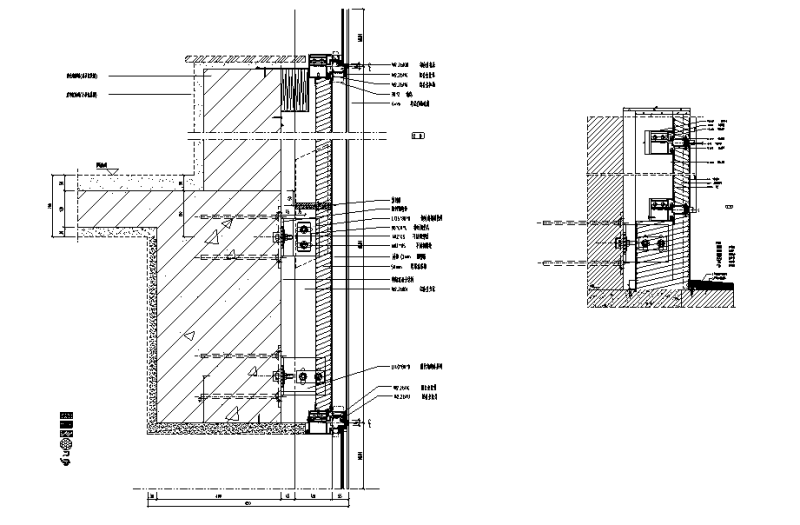 框玻璃幕墙节点大样 - 4