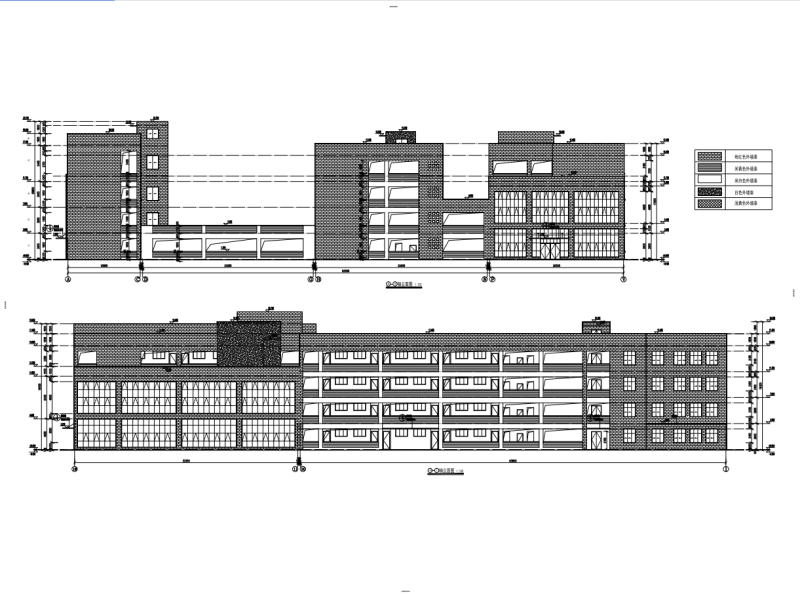 安置房13-18#楼、小学建筑 - 1