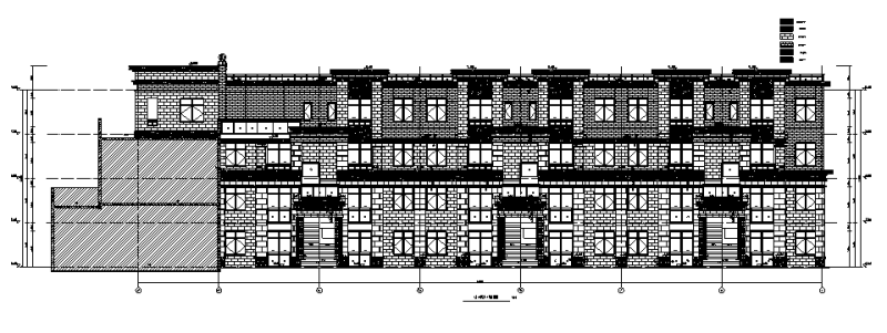 别墅建筑施工图纸 - 2