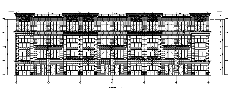 别墅建筑施工图纸 - 2