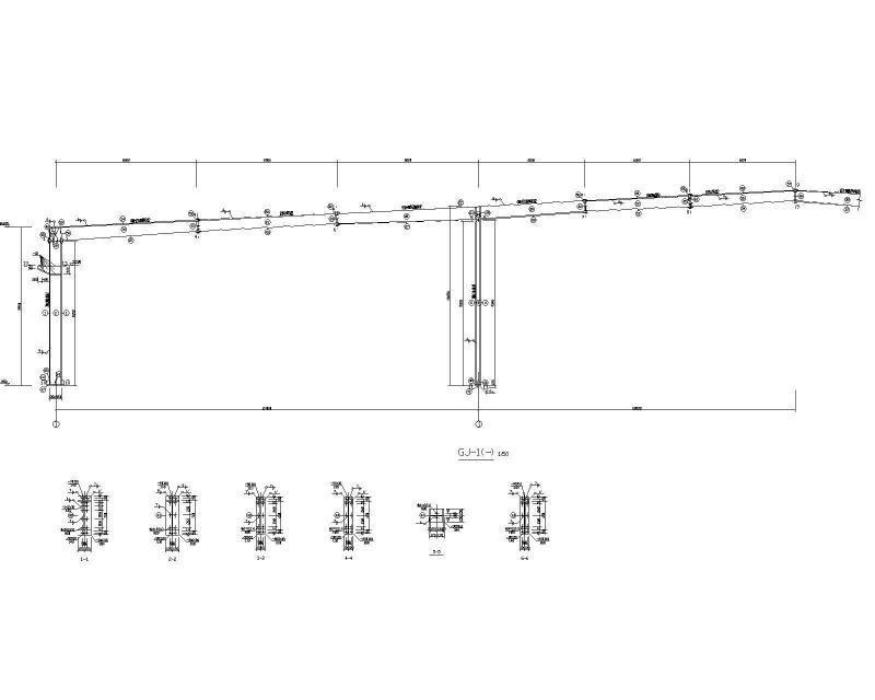 钢结构结构施工图纸 - 5