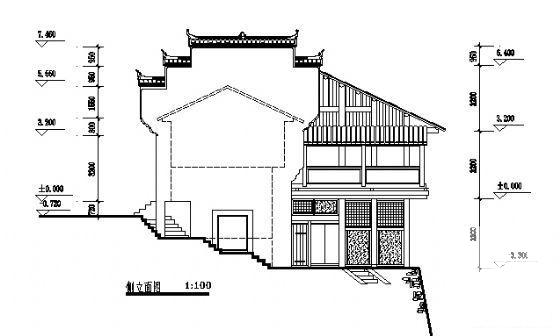 古镇建筑测绘图纸 - 3