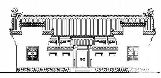 仿古建筑图纸古建 - 1