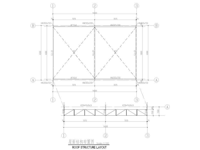 门刚结构汽车生产辅房结施2019(建) - 4