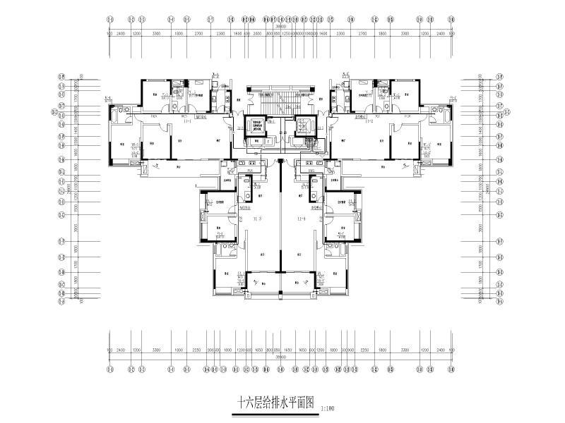 建筑给排水设计图纸 - 4