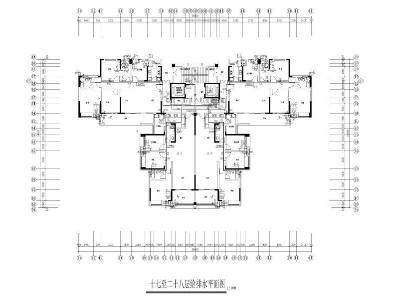 建筑给排水设计图纸 - 5