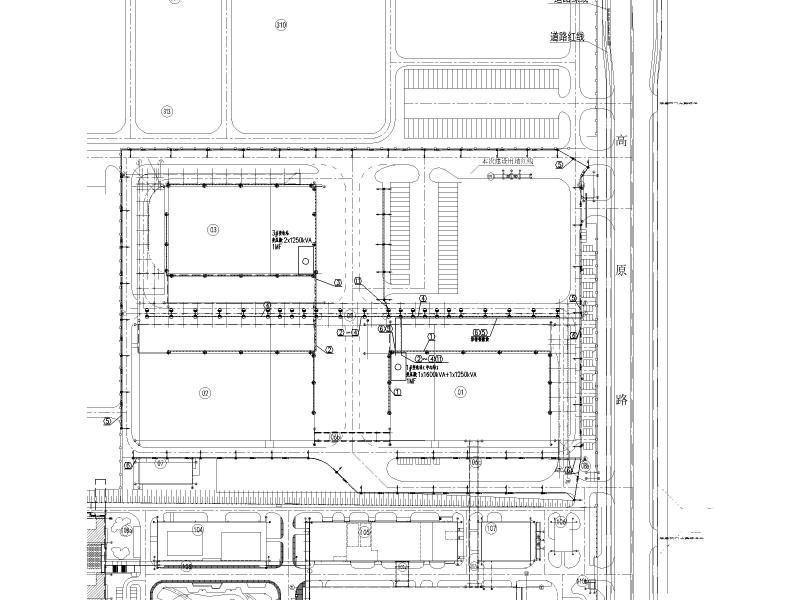 孵化基地室外供电专项施工图纸 - 2