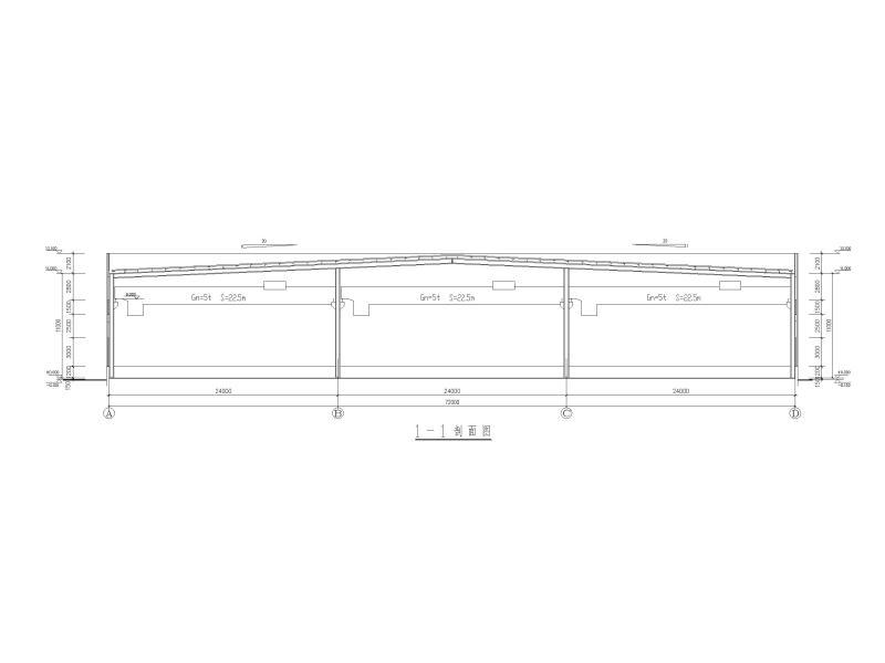 钢结构厂房建筑图纸 - 3