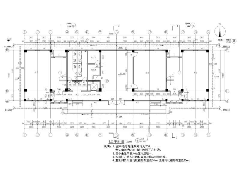 办公建筑图纸 - 5