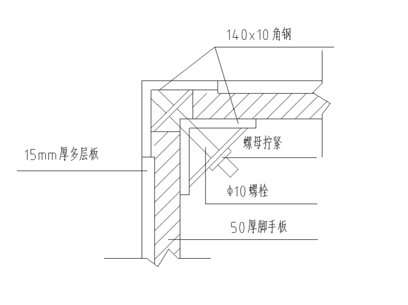 门窗及墙体转角模板支护示意图纸版 - 3