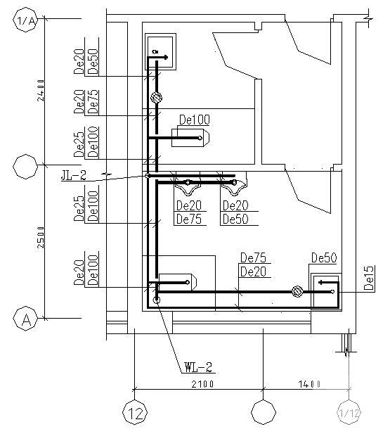 小区给排水施工图 - 3