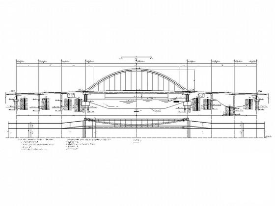 下承式系杆拱桥图纸 - 1