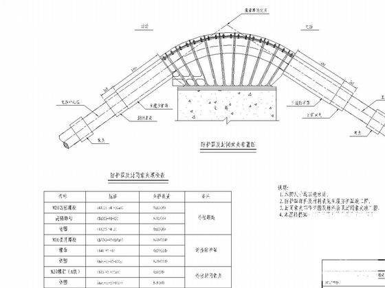 双索面自锚式悬索桥竣工图 - 4