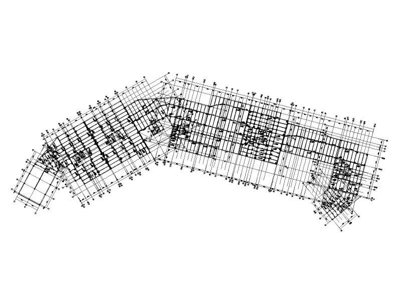 结构施工平面图 - 2