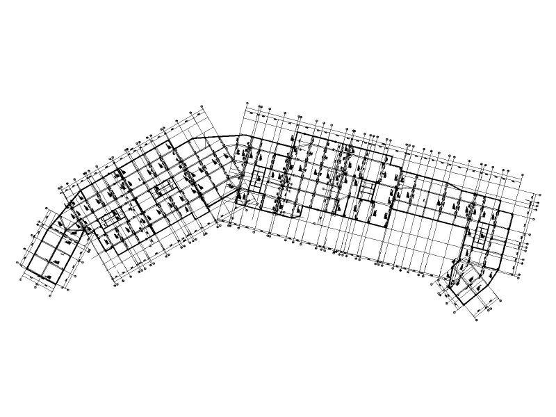 结构施工平面图 - 4