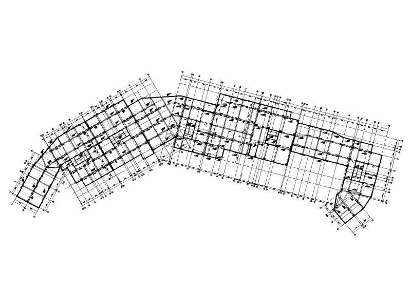 结构施工平面图 - 5