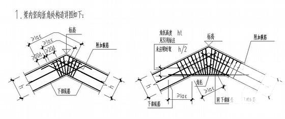 两层条形基础框架办公楼结构CAD施工图纸（6度抗震）(平面布置图) - 3