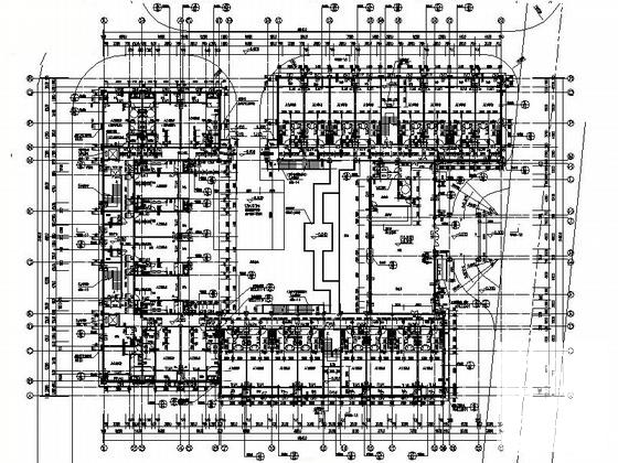 4层酒店建筑施工CAD图纸（B楼）(钢筋混凝土结构) - 3