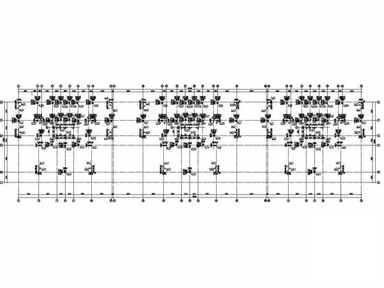 19层桩基础框剪结构宾馆结构CAD施工图纸 - 4