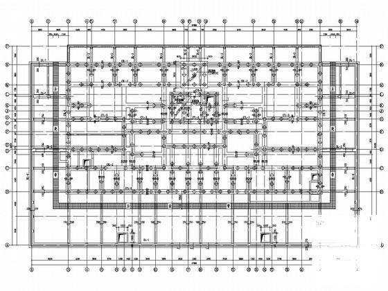 30层点式剪力墙结构住宅楼结构CAD施工图纸(钢筋混凝土灌注桩) - 3