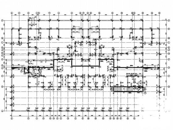 30层点式剪力墙结构住宅楼结构CAD施工图纸(钢筋混凝土灌注桩) - 4