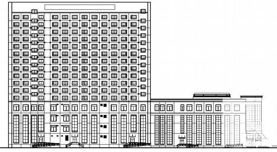 16层大酒店建筑施工CAD图纸(卫生间详图) - 1