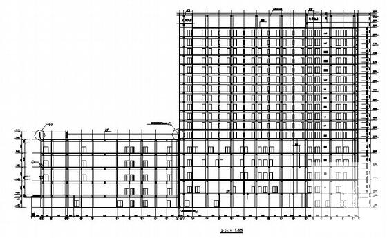 16层大酒店建筑施工CAD图纸(卫生间详图) - 2